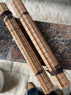 Bamboe Rolgordijnen - 90 cm 2 stuks, Ophalen, 50 tot 100 cm, Zo goed als nieuw, 100 tot 150 cm