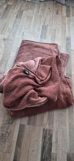 2 grote warme plaids, Huis en Inrichting, Woonaccessoires | Plaids en Woondekens, Ophalen, Gebruikt