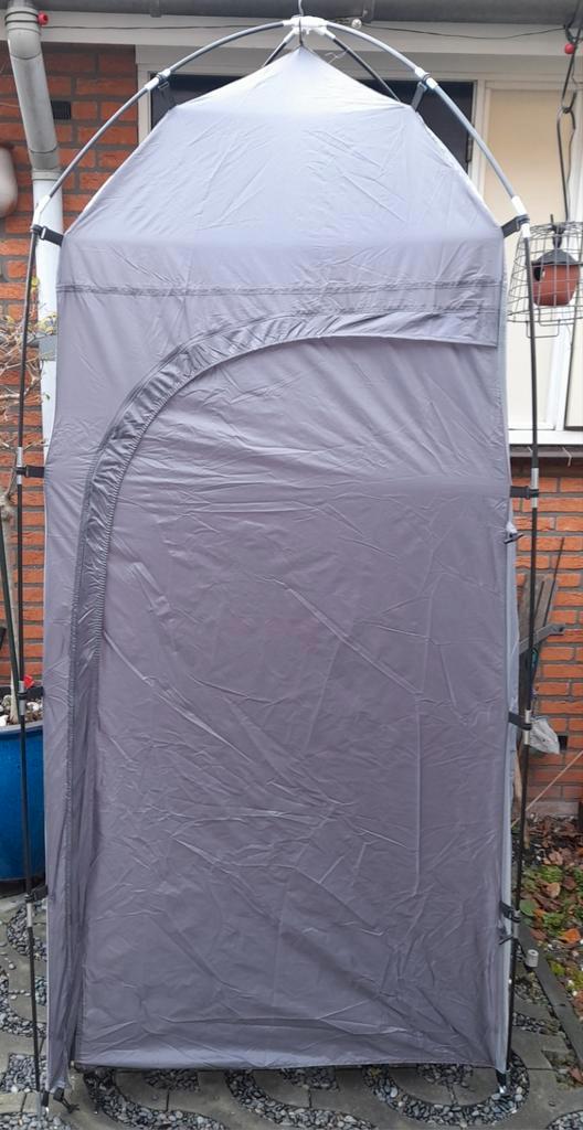 Douchetent/wc tent & buitendouchebak, Caravans en Kamperen, Kampeeraccessoires, Zo goed als nieuw, Ophalen of Verzenden