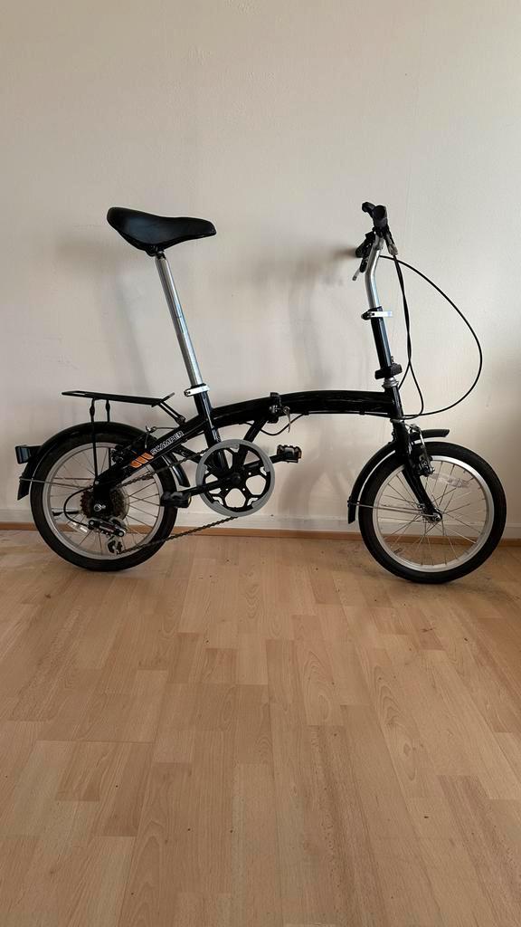 Vouwfiets met 6 versnellingen Shimano, Fietsen en Brommers, Fietsen | Vouwfietsen, Gebruikt, Heren, Overige merken, 16 tot 18 inch
