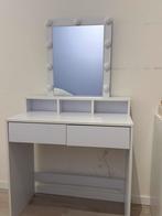 Make up tafel met spiegel, Huis en Inrichting, Ophalen, Gebruikt, 50 tot 100 cm, Minder dan 100 cm
