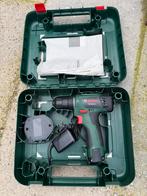 Bosch PSR 1080 LI-2 Accuboormachine, Doe-het-zelf en Verbouw, Gereedschap | Boormachines, Gebruikt, Variabele snelheid, Ophalen of Verzenden