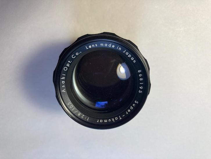 Asahi (Pentax) Super Takumar 105mm f 2.8, Audio, Tv en Foto, Fotografie | Lenzen en Objectieven, Gebruikt, Telelens, Ophalen of Verzenden