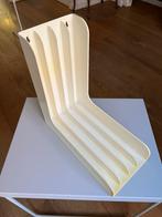 Vintage witte LP opberg standaard, Verzamelen, Retro, Ophalen, Audio en Video