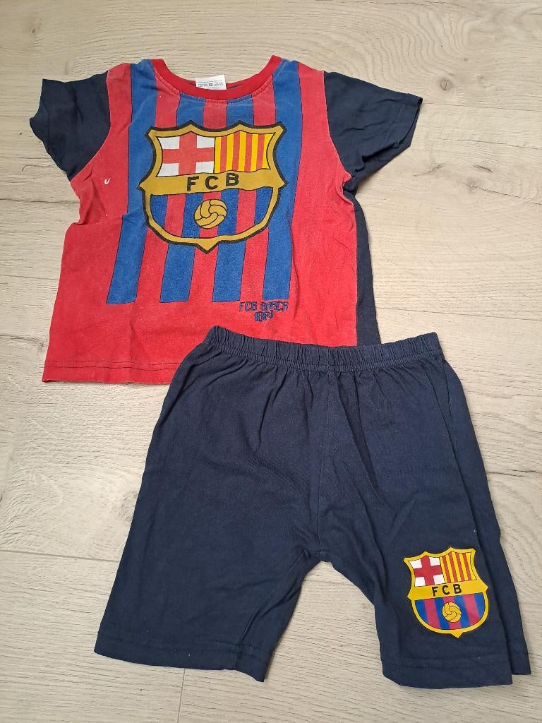 Barcelona pyjama maat 86/ 92, Ophalen of Verzenden, Gebruikt, Jongen, Nacht- of Onderkleding