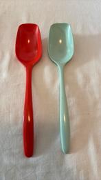 2 Rosti Mepal opscheplepels, Ophalen of Verzenden, Zo goed als nieuw, Rvs of Chroom