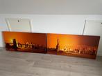 Leon Wells prints / schilderijen new york, Ophalen, Zo goed als nieuw, Schilderij, Minder dan 50 cm