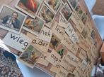 Aap noot mies schoolplank kaarten 1950 schoolmateriaal, Ophalen, Overige thema's