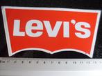 ruit sticker Levi's logo witte rand, Verzenden, Zo goed als nieuw, Merk
