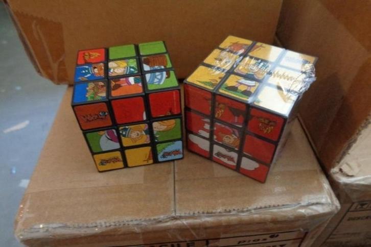 PARTIJ KUBUS PRINT WICKY 5X5X5CM, Diversen, Rommelmarktspullen, Nieuw, Ophalen of Verzenden