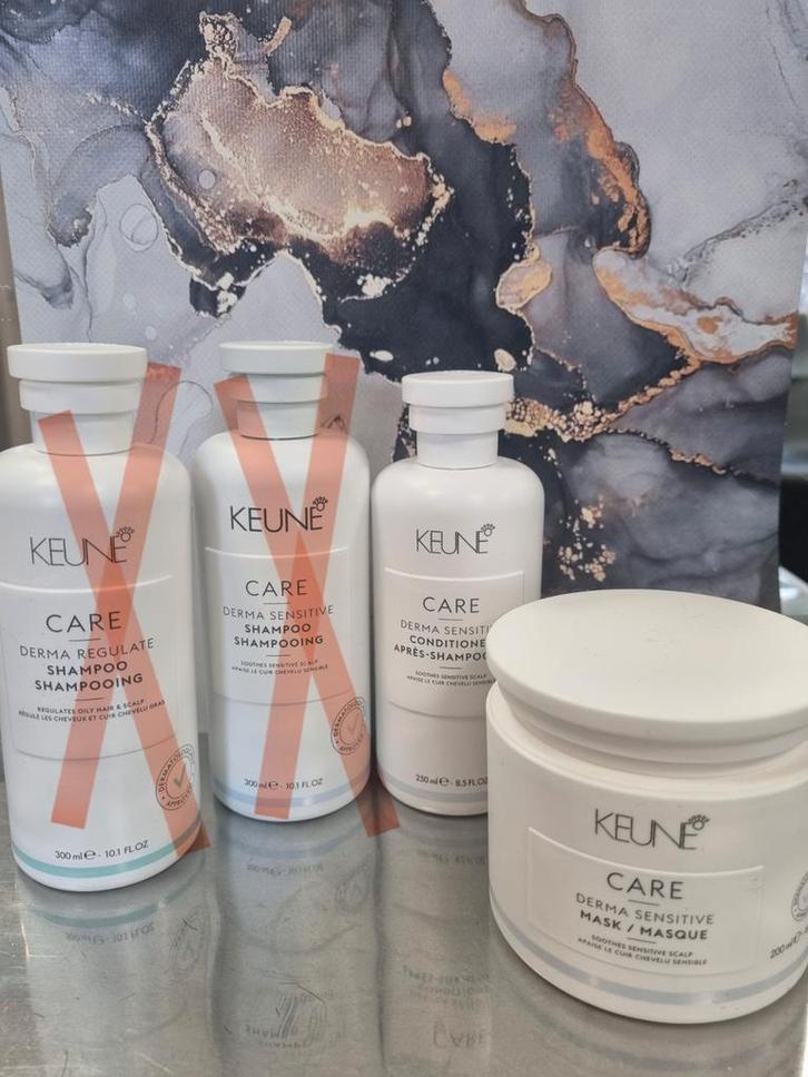 Keune Derma Sensitive en Regulate nu met 50%korting Nieuw, Sieraden, Tassen en Uiterlijk, Uiterlijk | Haarverzorging, Nieuw, Shampoo of Conditioner