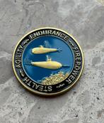 US Navy submarine coin, Ophalen of Verzenden, Marine, Amerika, Embleem of Badge