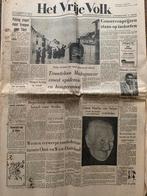Het Vrije Volk, krant uit 1959, 1940 tot 1960, Nederland, Krant, Ophalen of Verzenden