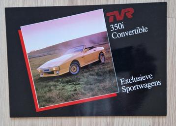 Folder TVR 350i Convertible beschikbaar voor biedingen