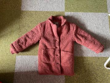 Jas Koko Noko maat 116 oud roze beschikbaar voor biedingen