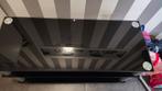 Glazen TV Meubel - 110x43,5x57,5 cm, Ophalen, Gebruikt, 100 tot 150 cm, Glas
