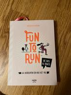 Motivatieboekje Hardlopen - Fun to Run, Ophalen of Verzenden, Zo goed als nieuw, Lopen en Fietsen
