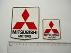sticker Mitsubishi auto motors japan retro lancer rally 4x4, Verzamelen, Stickers, Verzenden