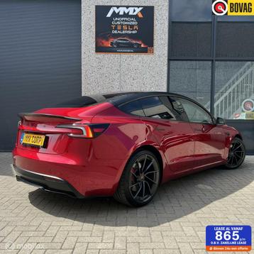 Tesla Model 3 Performance 2024 MiC PILLAR DELETE RAMEN TINT beschikbaar voor biedingen