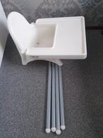 ANTILOP Kinderstoel met riem Blad, wit, Kinderen en Baby's, Kinderstoelen, Ophalen of Verzenden, Zo goed als nieuw, Overige typen