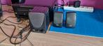 Q-tec pc/laptop speakers., Ophalen of Verzenden, Gebruikt