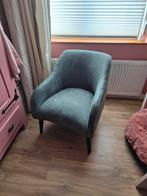 Fauteuil turquoise, Ophalen, Zo goed als nieuw, 75 tot 100 cm, 50 tot 75 cm