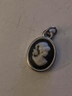 Vintage Camee Hanger, Overige materialen, Gebruikt, Overige voorstellingen, Zwart