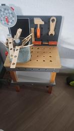 Janod houten werkbank magnetisch, Ophalen of Verzenden, Gebruikt