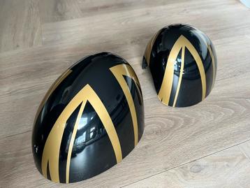 Mini F56 Spiegelkappen Union Jack Zwart/Goud beschikbaar voor biedingen