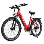 KOOLUX elektrische fiets - E-bike - 250W - 65-80 KM  Rood, Ophalen of Verzenden, Nieuw, Elektrische step (E-scooter)