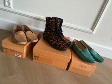 Tod’s schoenen – Gommino loafers & veterboots beschikbaar voor biedingen