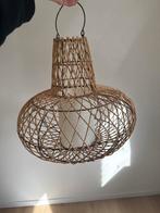 Rotan hanglamp uit Bali handgemaakt, Huis en Inrichting, Bohemian bali, Ophalen of Verzenden, Zo goed als nieuw, Minder dan 50 cm