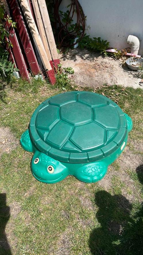 Zandbak little tikes degelijk & veilig, Kinderen en Baby's, Speelgoed | Buiten | Zandbakken, Zo goed als nieuw, Ophalen