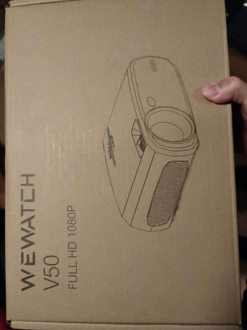 Wewatch v50 1080p beamer projector, Audio, Tv en Foto, Beamers, Zo goed als nieuw, LCD, Full HD (1080), Ophalen of Verzenden