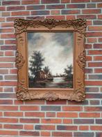 Olieverfschilderij  naick gilgert, Antiek en Kunst, Kunst | Schilderijen | Klassiek, Ophalen of Verzenden