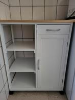 Keukenkastje met lade en deur, Metaal, Zo goed als nieuw, Modern, 25 tot 50 cm