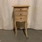 Ladekastje - massief teak - 32 x 32 cm - 3 lades- TTM Wonen, Huis en Inrichting, Kasten | Ladekasten, Minder dan 50 cm, Teakhout