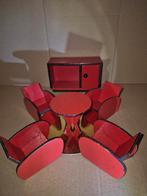 Vintage Woonkamerset, Verzamelen, Poppenhuizen en Toebehoren, Ophalen of Verzenden, Gebruikt