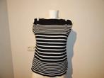 Jean Paul Gaultier gebreide top marine look merk stiksel S