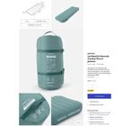 Luchtbed Comfort 70x16 cm, Caravans en Kamperen, Luchtbedden, Ophalen, Zo goed als nieuw, 1-persoons