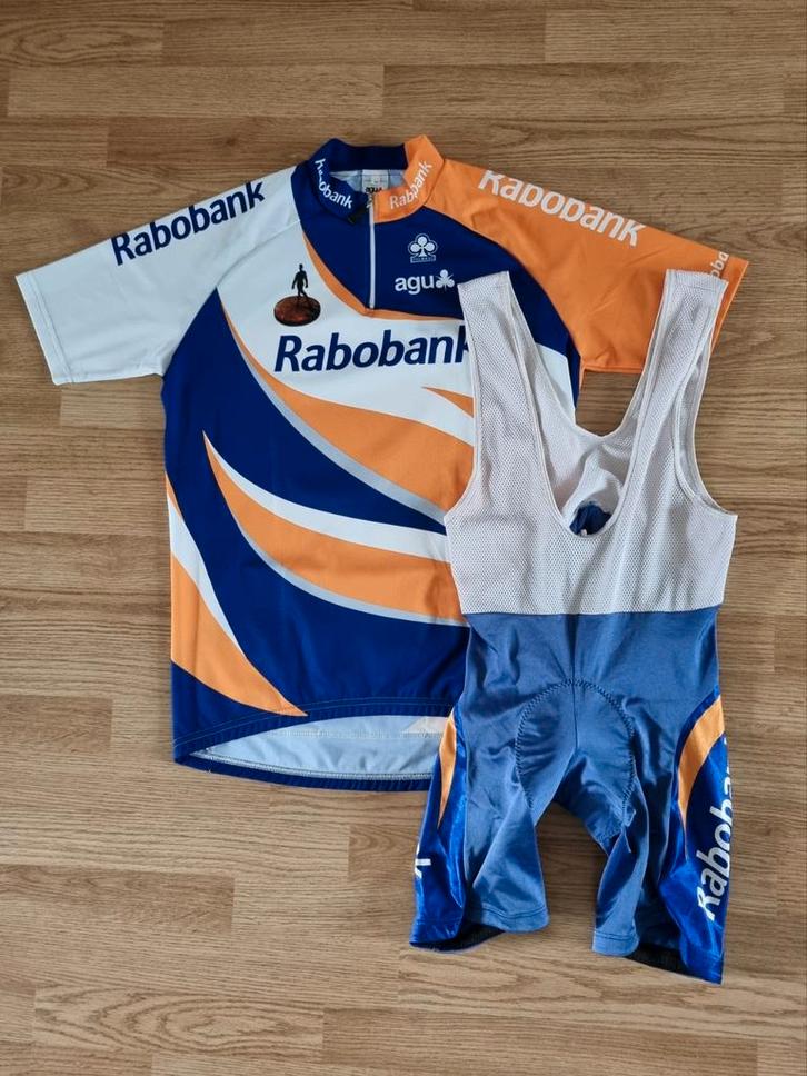 Wielertenue • Rabobank • Maat M, Sport en Fitness, Voetbal, Zo goed als nieuw, Shirt, Ophalen of Verzenden