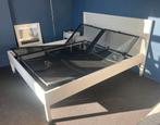 Jan d Bouvrie  180x210 met verstelbare auping spiraalbodems, Huis en Inrichting, Slaapkamer | Bedden, Ophalen, Gebruikt, 210 cm
