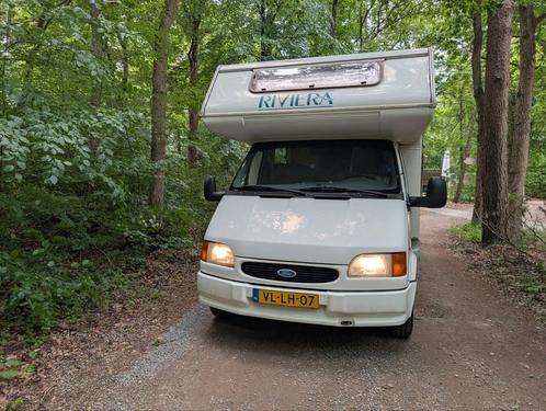 Ford Transit camper met Rivera opbouw 100L Diesel., Caravans en Kamperen, Campers, Particulier, Integraal, tot en met 5, Ford
