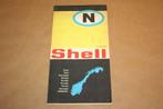 Oude Shell kaart - Noorwegen - Circa 1965, Gelezen, Ophalen of Verzenden, Landkaart, 1800 tot 2000