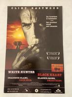 WHITE HUNTER BLACK HEART  filmposter   40-60 cm   Used, Ophalen of Verzenden, Gebruikt, Deurposter of groter, Film en Tv