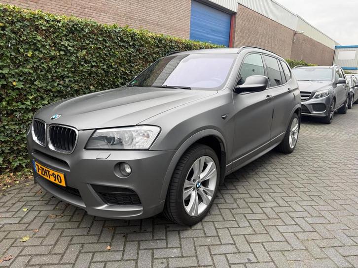 BMW X3 XDrive20i High Executive mat grijs pano, Auto's, BMW, Bedrijf, Te koop, X3, 4x4, ABS, Achteruitrijcamera, Airbags, Airconditioning