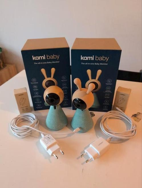 KamiBaby All-in-One Smart Baby Monitor 2 maal, Kinderen en Baby's, Babyfoons, Gebruikt, Camera, Digitaal, Terugspreekfunctie, Ophalen of Verzenden