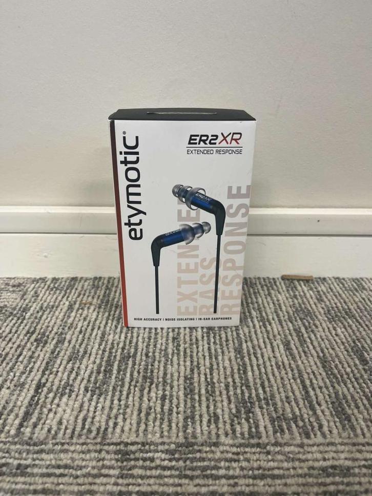 Etymotic ER2XR Extended Response Oortjes - Zwart, Audio, Tv en Foto, Koptelefoons