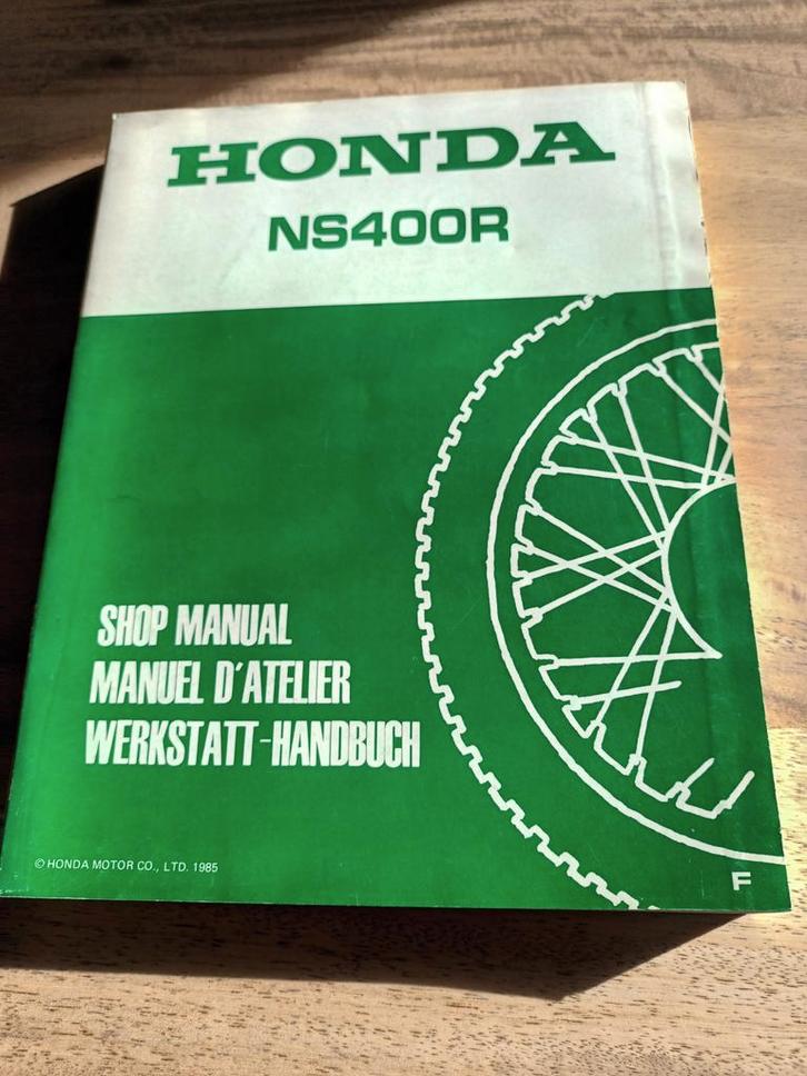 Honda NS400R originele Honda Shopmanual 1985, Motoren, Handleidingen en Instructieboekjes, Honda, Ophalen of Verzenden