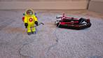 Playmobil 4910 Zodiac met duiker, Ophalen of Verzenden, Gebruikt